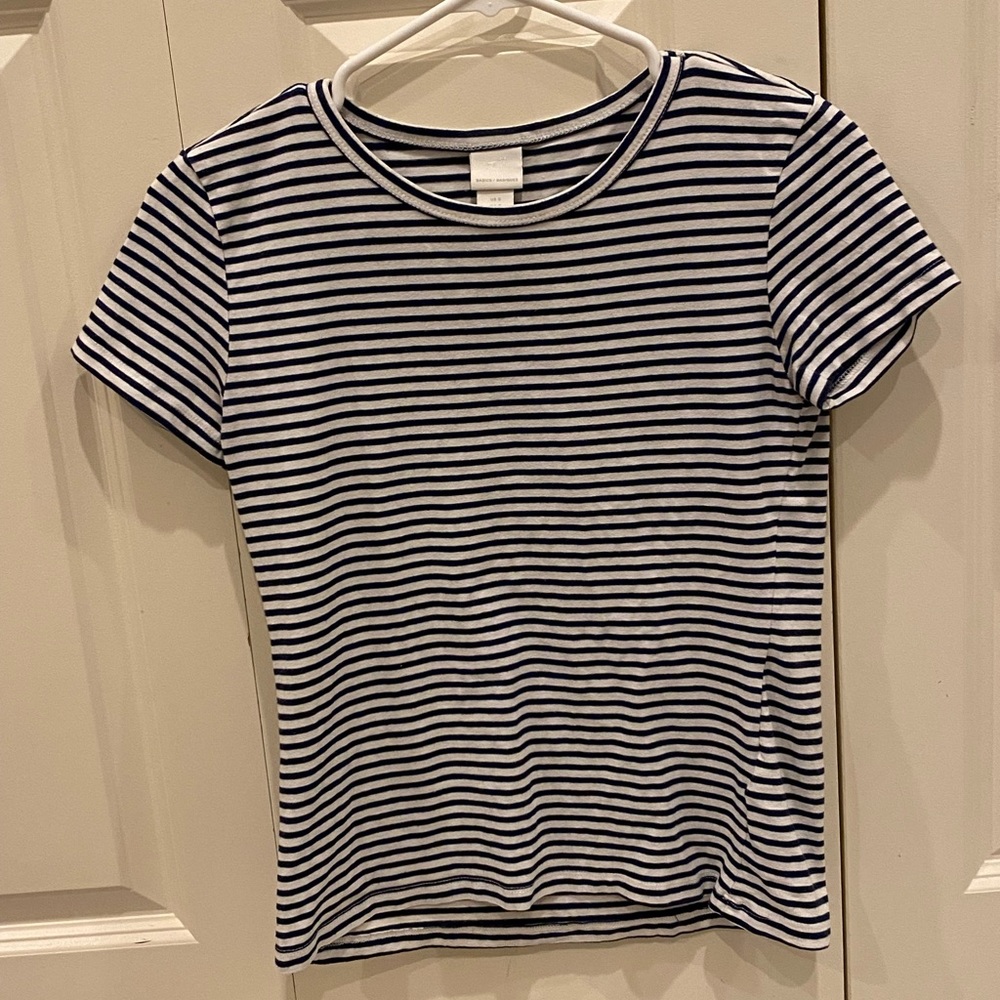 Black & White Striped Shirt Size S